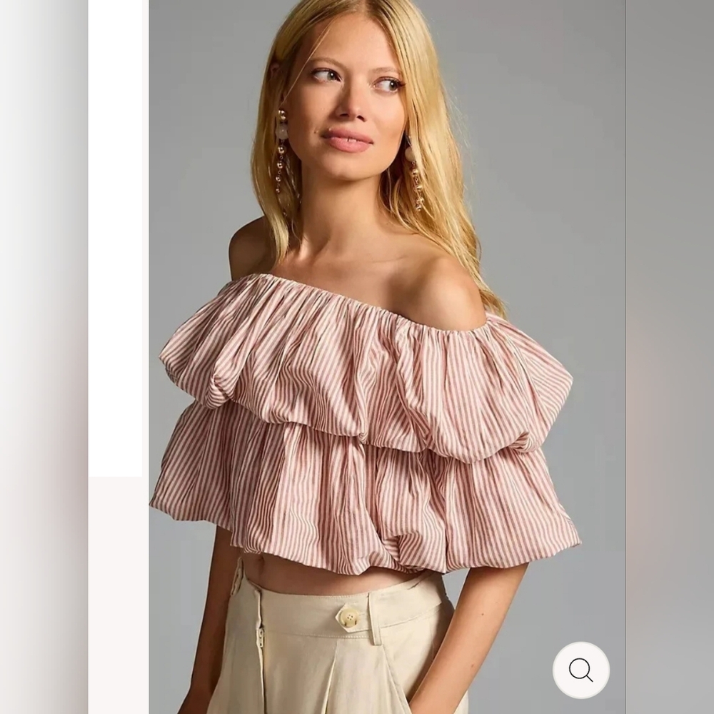 New Anthropologie Midi Top NWOT M Medium